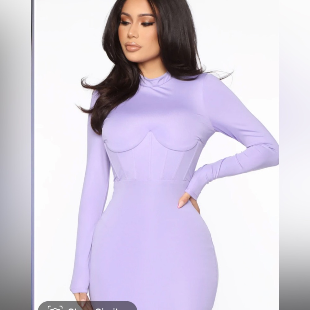 Fashion nova corset dress 💜